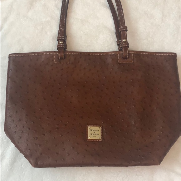 Dooney & Bourke Handbags - Dooney & Bourke Ostrich style  leather purse